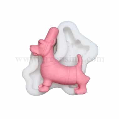 GREENS Silicone Mould Dog 55 x 50 mm