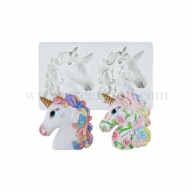 GREENS Unicorn Silicone Mould 55mm x 62mm