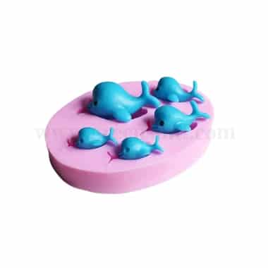 GREENS CHOICE Silicone Mould Fish 96 x 71 x 17 mm