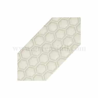 GREENS Honeycomb Texture Border Cake Silicone Mould 287 x 110 mm