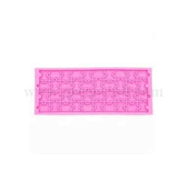 GREENS Jigsaw Puzzle Design Silicone Mould 283 x 115 mm