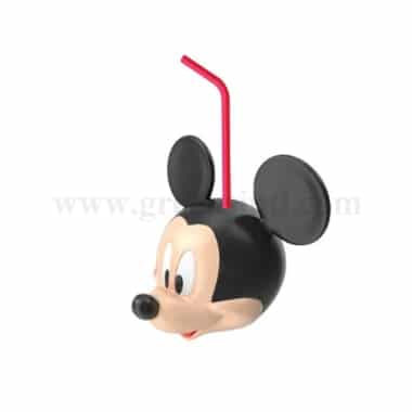 GREENS Mickey Mouse Straw Topper 3D Silicone Mould 70 x 60 mm