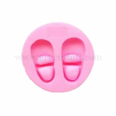 GREENS Girl Shoes Cake Silicone Mould 75 x 19mm