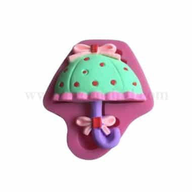 GREENS Umbrella Silicone Mould 62 x 62 mm