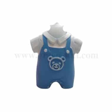 GREENS 3D Baby Boy Dress Silicone Mould 59 x 56 mm