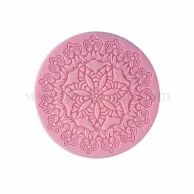 GREENS Round Lace Silicone Mould