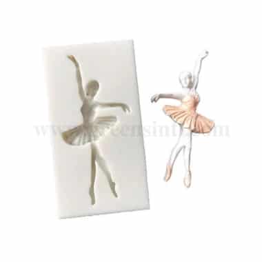 GREENS Ballerina Silicone Mould 47 x 83 x 11mm