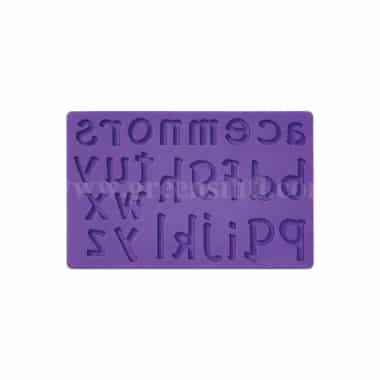 GREENS Lowercase Alphabets Silicone Mould 199 x 127 mm