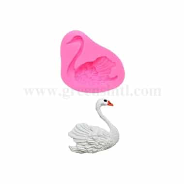 GREENS Silicone Mould Swan 87 x 56 x 20 mm