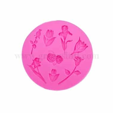 GREENS Silicone Mould Flowers 78 x 9 mm