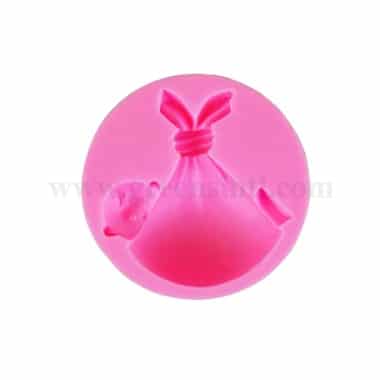 GREENS Silicone Mould Baby in Blanket 63 x 15 mm