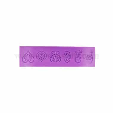GREENS Silicone Mould Lace Mat 186 x 50 x 4 mm