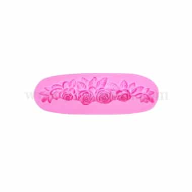 GREENS Silicone Mould Rose Decorations 145x50 mm