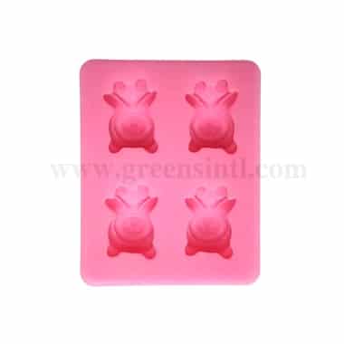 GREENS CHOICE Silicone Mould  Teddy 66 x 54 x 14 mm
