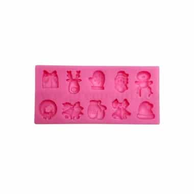 GREENS CHOICE Silicone Mould Christmas Theme 117 x 54 x 10 mm