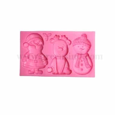 GREENS CHOICE Silicone Mould  Christmas Theme 187 x 113 x 15 mm