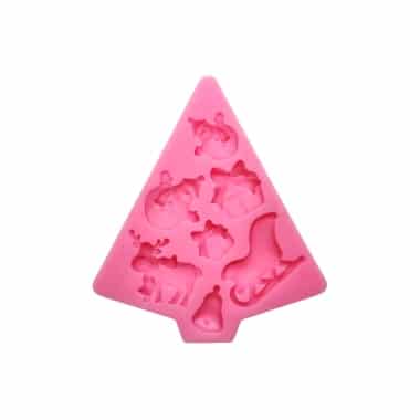 GREENS CHOICE Silicone Mould Christmas Theme 125 x 110 x 13 mm