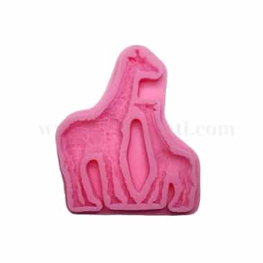 GREENS CHOICE Silicone Mould Giraffe 122 x 143 x 12 mm