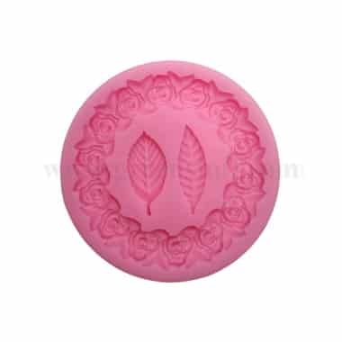 GREENS CHOICE Silicone Mould Flower and Leaf Design 74 x 10 mm