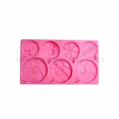 GREENS CHOICE Silicone Mould Christmas Baubbles 200 x 114 x 14 mm