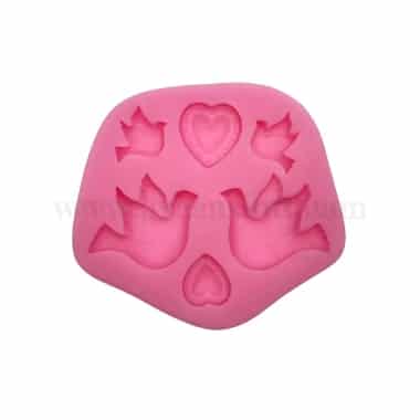 GREENS CHOICE Silicone Mould Dove 85 x 76 x 9 mm