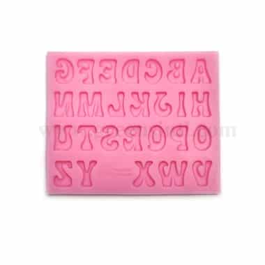 GREENS CHOICE Silicone Mould Alphabet 126 x 105 x 7 mm