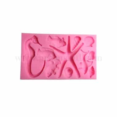 GREENS CHOICE Silicone Mould Sea Animals 198 x 119 x 15 mm