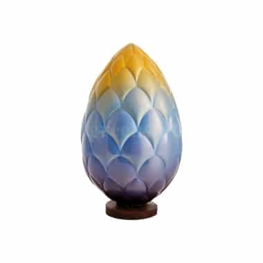 MARTELLATO Polycarbonate Chocolate 3D Mould Blossom D 105 x  h 165 mm