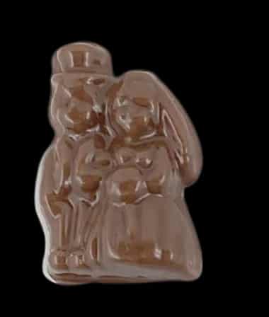 MARTELLATO Thermoformed Chocolate Mould Bride And Groom