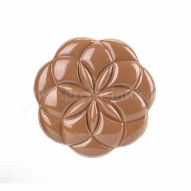 MARTELLATO Polycarbonate Chocolate Mould Life Flower 109 x 107 x h 12.5 mm