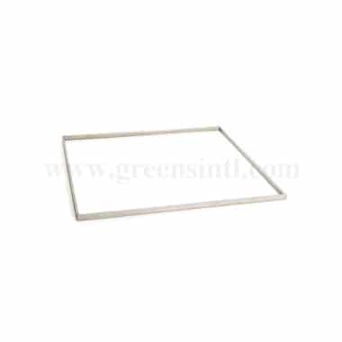 MARTELLATO Stainless steel frame 380 x 380 x h 5 mm