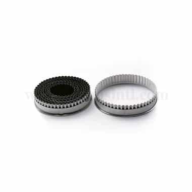MARTELLATO Serrated Cutter Oval Set of 9