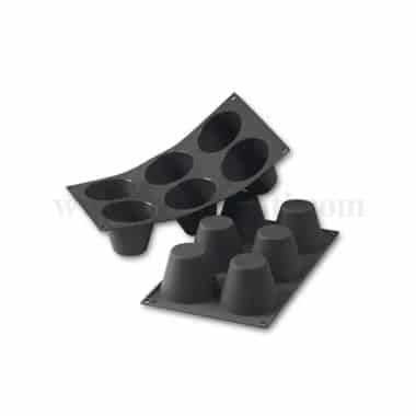 MARTELLATO Silicone Mould Muffin Large D 75 x h 59 mm