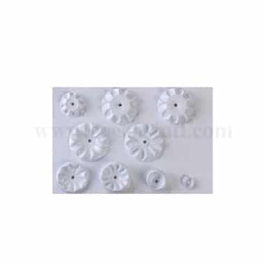 MARTELLATO Dalhia Flower Mould kit -5 Pcs