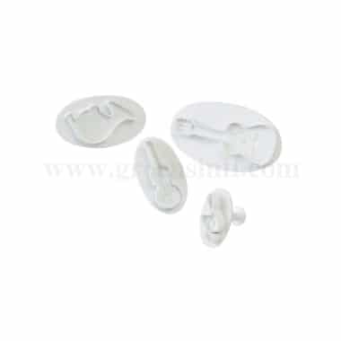 MARTELLATO Plunger Cutter Music Instruments Set of 4 