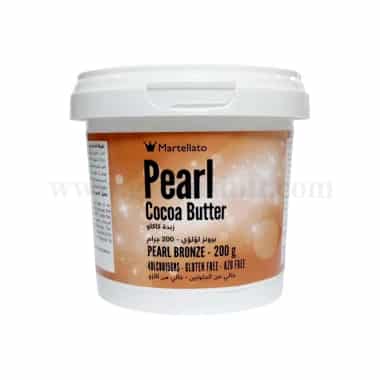 MARTELLATO Coloured Cocoa Butter Pearl Bronze 200g