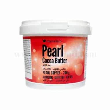 MARTELLATO Coloured Cocoa Butter Pearl Copper 200g