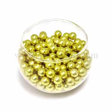 CONFETTI Gold Sugar Pearls 7 mm - 1Kg