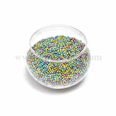 CONFETTI Colourful Mixed Pearls 2 mm - 100g