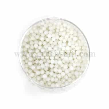 CONFETTI Pearlized White Sugar Pearls 4 mm - 1 Kg