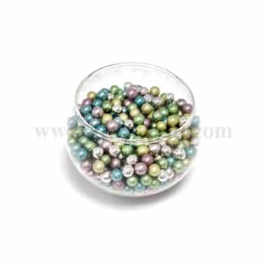 CONFETTI Colourful Mixed Pearls 6 mm - 1 Kg