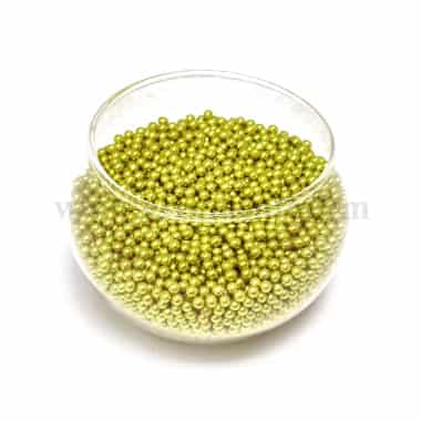 CONFETTI Gold Sugar Pearls 4 mm - 1Kg