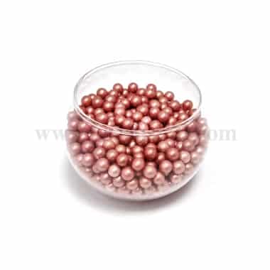 CONFETTI Red Sugar Pearls 6 mm - 100g