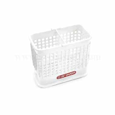 ARAVEN Rectangular Cutlery Drainer 156 x 81 x h 131 mm