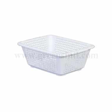 ARAVEN Square Colander White 400x298xh130 mm