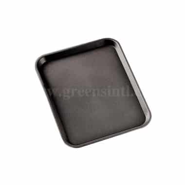 ARAVEN Fast Food Tray Black Large 458x355xh25 mm
