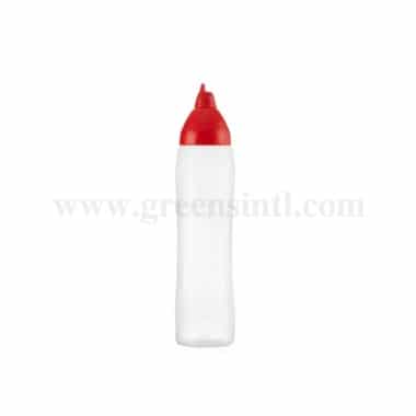 ARAVEN Non Drip Sauce Dispenser Red D70xh233 mm-50cl