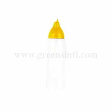 ARAVEN Non-Drip Sauce Dispenser Yellow D70xh233 mm- 50cl