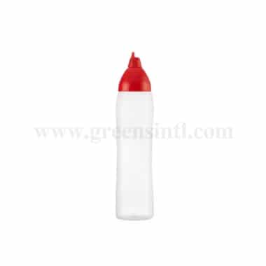 ARAVEN Non Drip Sauce Dispenser Red D80xh312 mm-100cl