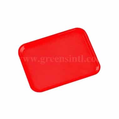 ARAVEN Fast Food Tray Red 458x355xh25mm